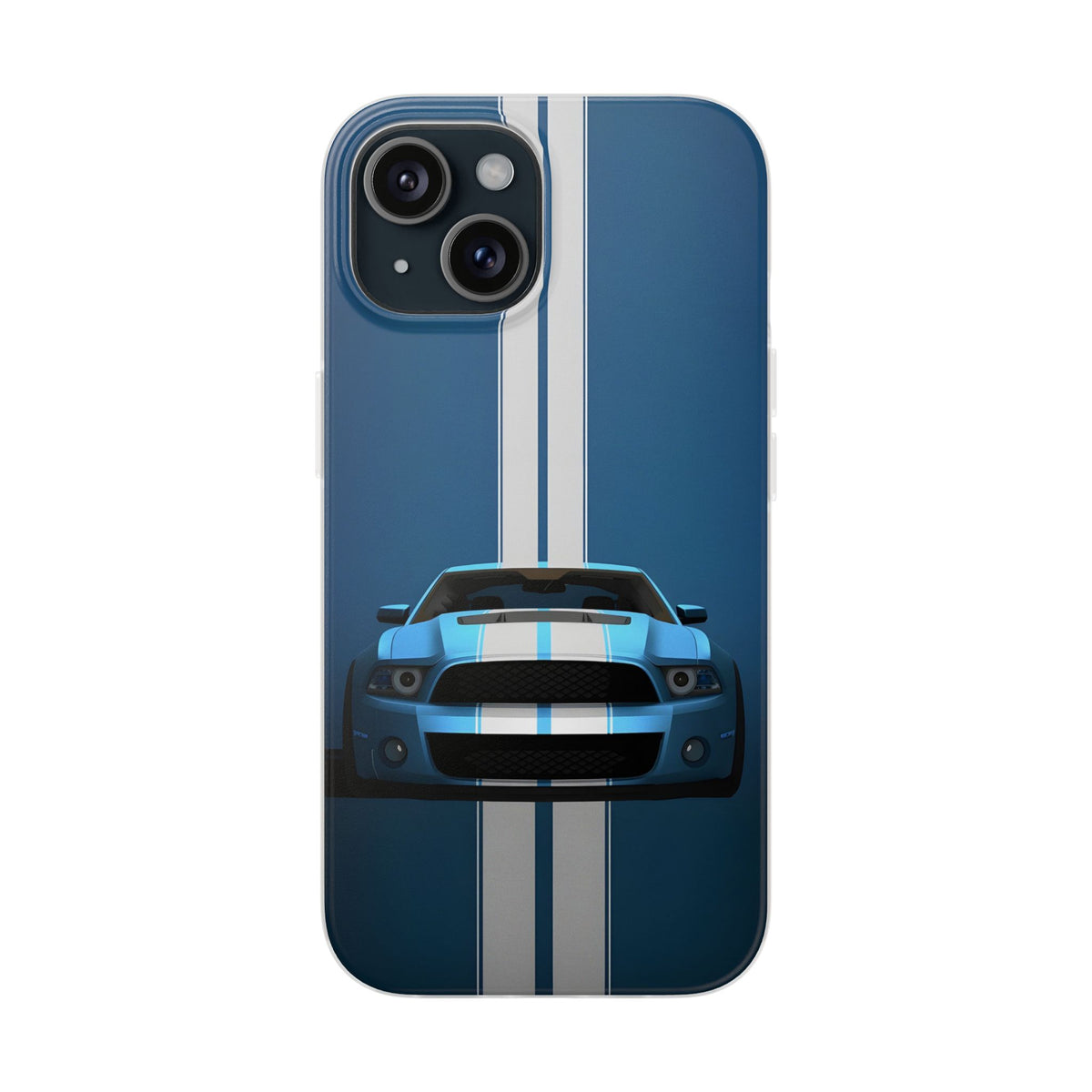 Blue Mustang