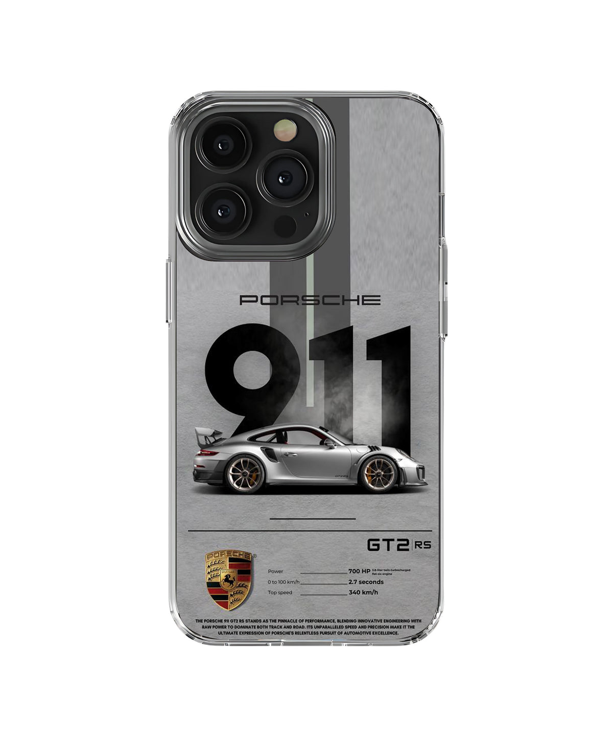 Grey Porsche